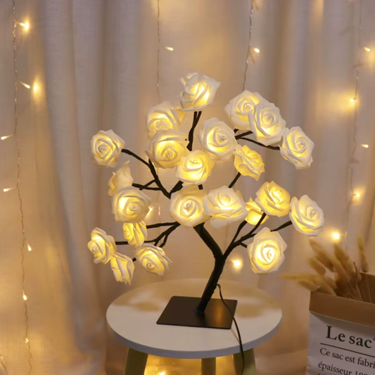 Lampara Arbol de Rosas