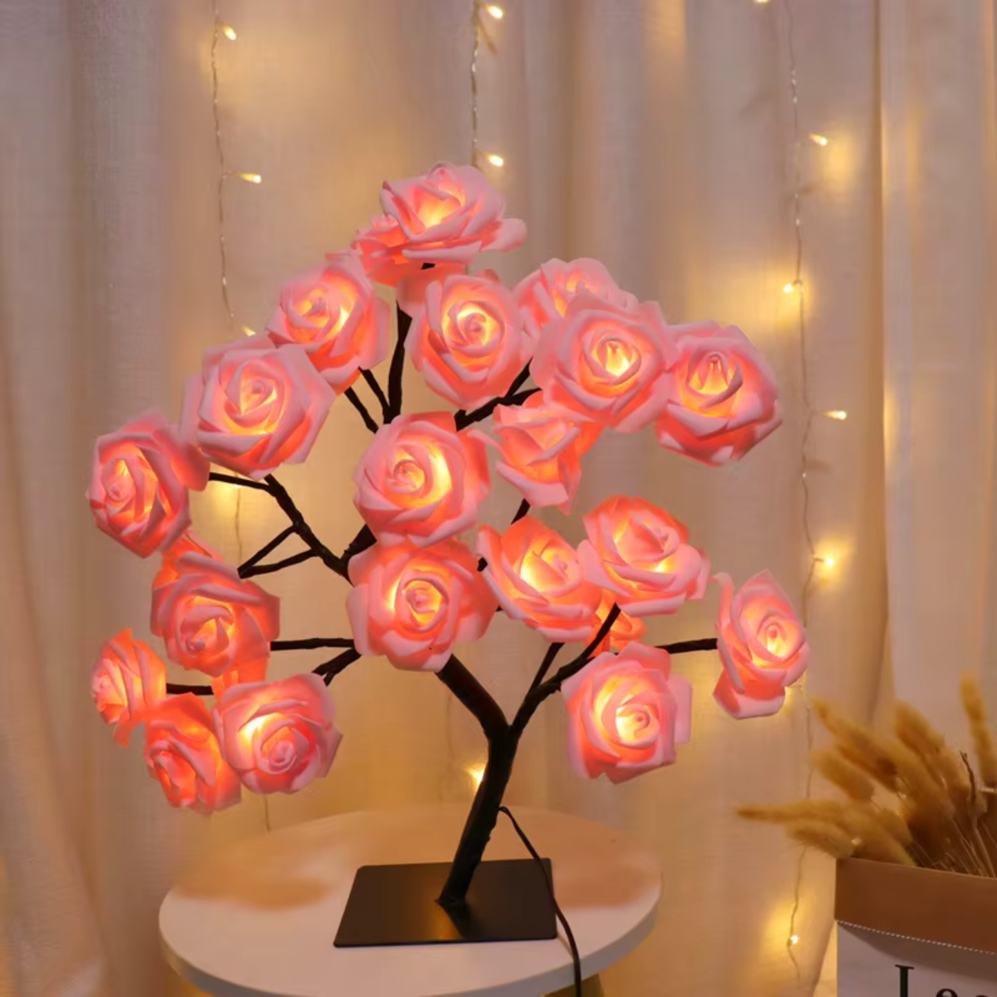 Lampara Arbol de Rosas