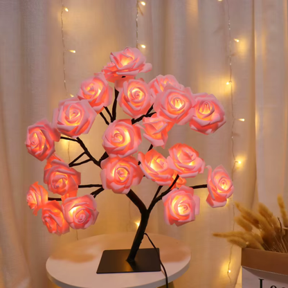 Lampara Arbol de Rosas