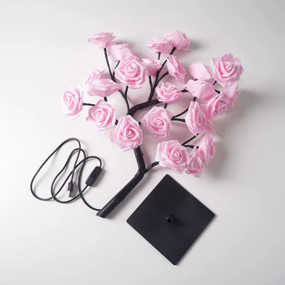 Lampara Arbol de Rosas